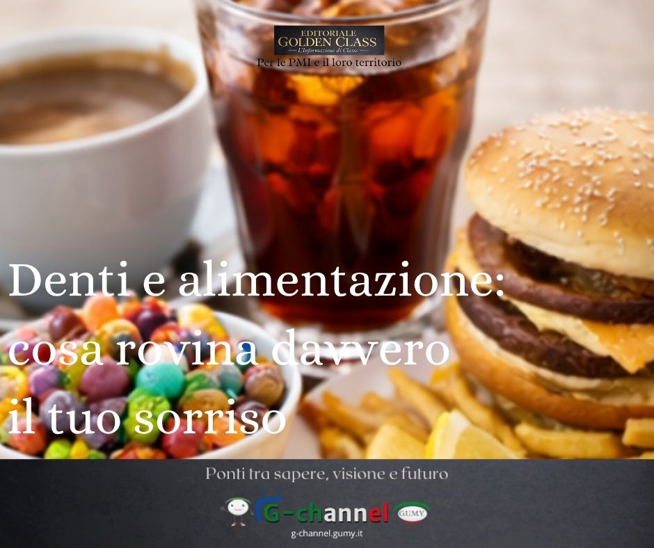 Denti e alimentazione: cosa rovina davvero il tuo sorriso